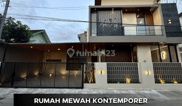 Rumah Mewah Minimalis Kontemporer,  Dijual full furnish  1