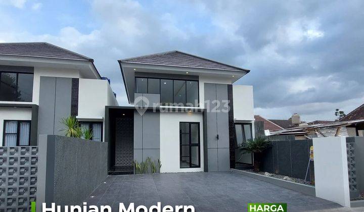 Rumah Modern  Baru di Jl. Wonosalam timur, Sukoharjo, Ngaglik, Sleman, Jogjakarta. Utara PPPG Kesenian, Jl Kaliurang km 12., Ngaglik 1