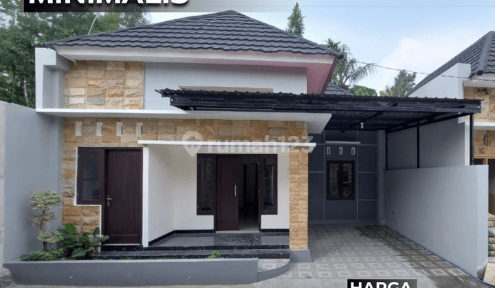 Rumah Minimalis Modern Baru di Utara SD Model Wedomartani Sleman, Sleman 1