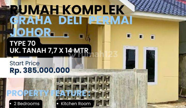 Rumah Dp 50 Juta Rumah Di Komplek Graha Deli Johor 1