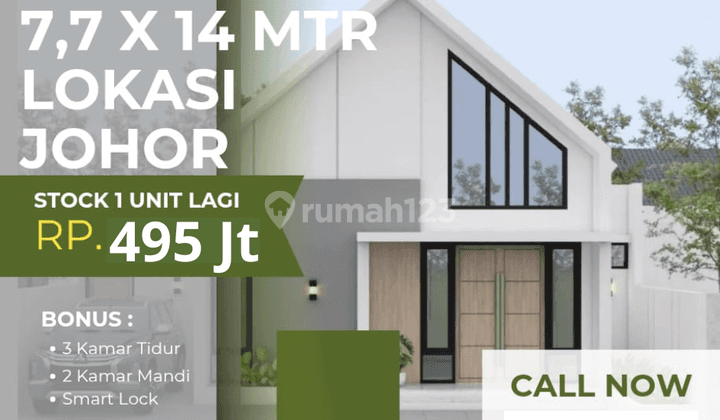 Rumah Lebar 7,7 X 14 Lokasi Dekat Grand Monaco Johor 1