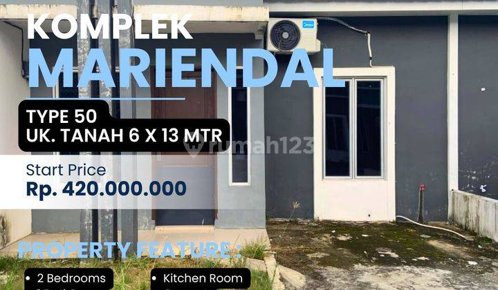 Rumah Turun Harga Rumah Komplek Mariendal 1