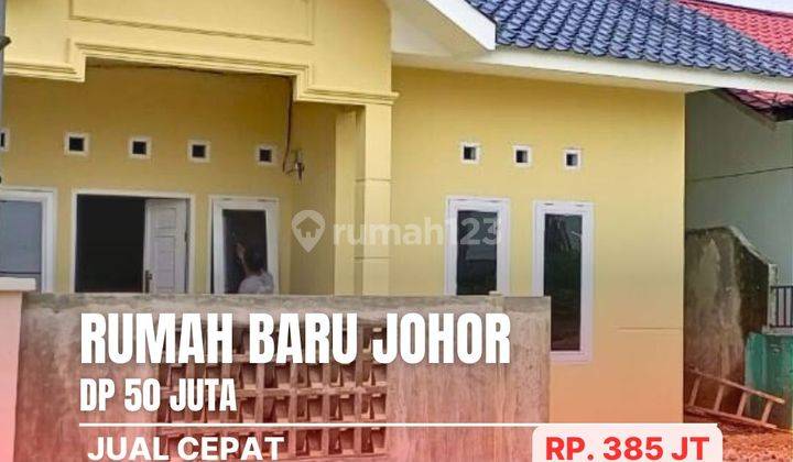 Rumah Baru Siap Huni Lokasi Medan Johor  1