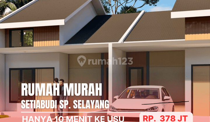 Promo Rumah 378 Jt Lokasi Setiabudi 1