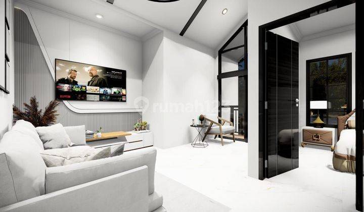 Dijuak Rumah Modern Style Scandinavian Murah Bisa Nego 2