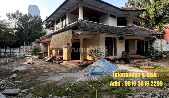 Rumah Hitung Tanah Lingkungan Super Elit Kebayoran Baru 2