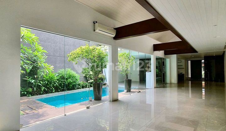 Rumah Modern Tropical Private Pool Siap Huni Di Kemang Rumah Modern Tropical Private Pool Siap Huni Di Kemang