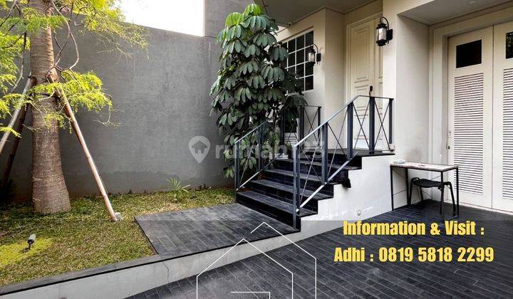 Rumah Mewah Klasik Area Strategis Kebayoran Baru 2