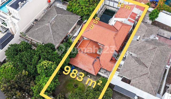 Rumah Lama Hitung Tanah Cocok Untuk Usaha Komersil Kawasan Pondok Indah