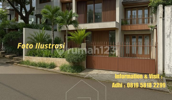 Bisa Jadi Rumah Cantik Di Pondok Indah Jalan Lebar