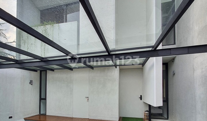 New Tropical House in a Wide Road Complex, Cinere 2