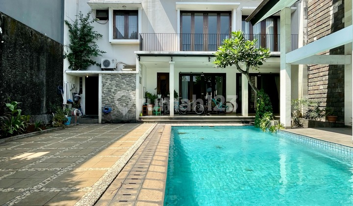 Modern Tropis Nempel Permata Hijau Dekat Ke Senayan Siap Huni 2