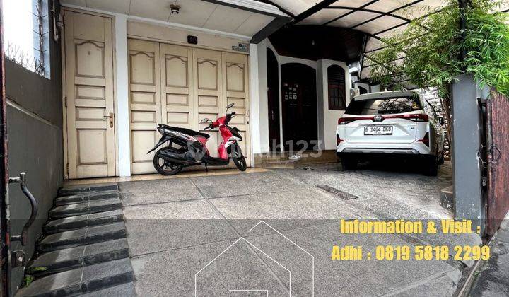 Rumah Plus Kontrakan Area Strategis Kebayoran Baru 2