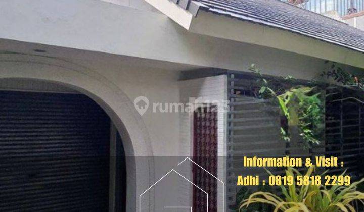 Rumah 1 Lantai Siap Huni Dekat Senopati Scbd 1