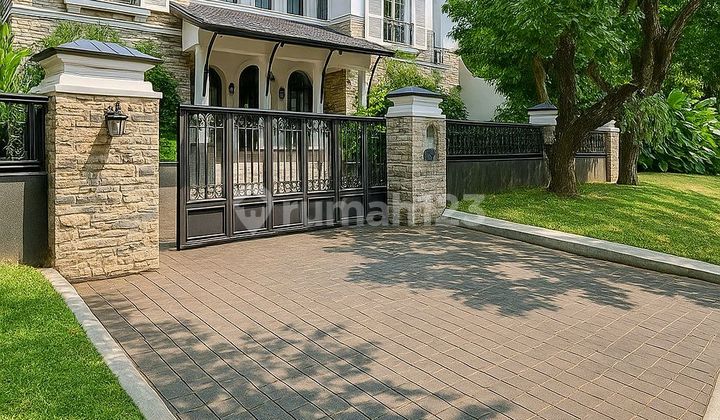 Rumah Super Mewah Design Klasik Eropa Bukit Golf Pondok Indah