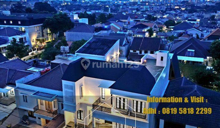 Jual Rumah Mewah Murah Design Klasik Di Kebayoran Baru 1