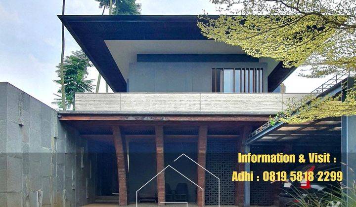 Rumah Karya Arsitek Dalam Kompleks Siap Huni Cilandak 1