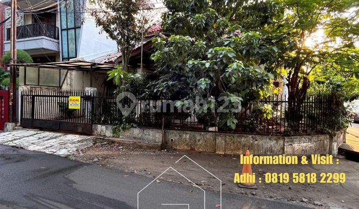 Land Calculation House Hook Position Kebayoran Baru