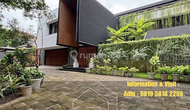 Rumah Baru Modern Tropis Area Elit Kebayoran Baru 1