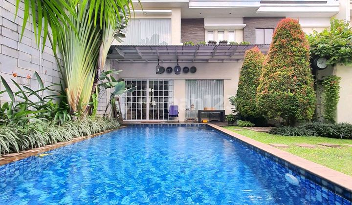 Dalam Townhouse Ada Kolam Renang Dekat Pancoran Kuningan