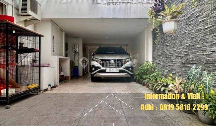 Rumah 1 Lantai Siap Huni Dekat Senopati Scbd 2