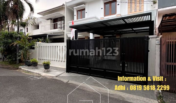 Rumah Modern Di 2 Lantai Sudah Renov Di Pondok Indah