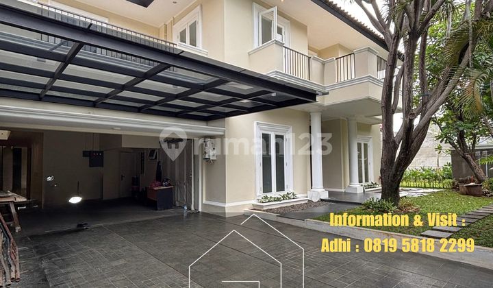 Rumah Mewah Area Elit Dekat Scbd Senopati Siap Huni