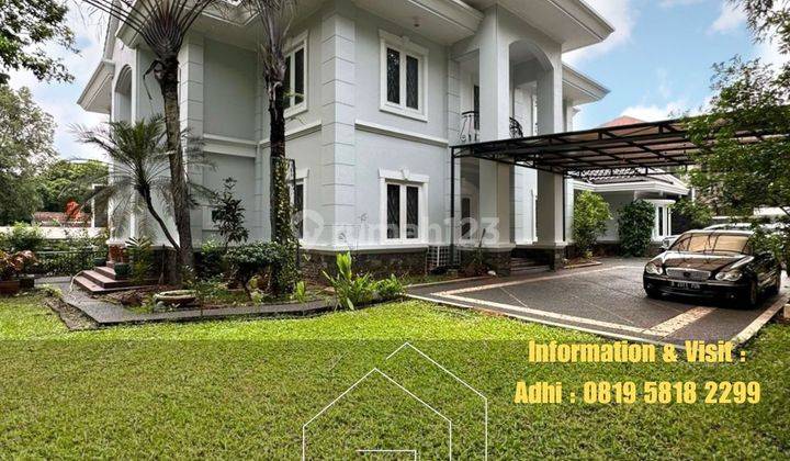 Rumah Mewah Posisi Hook Di Kebayoran Baru 1