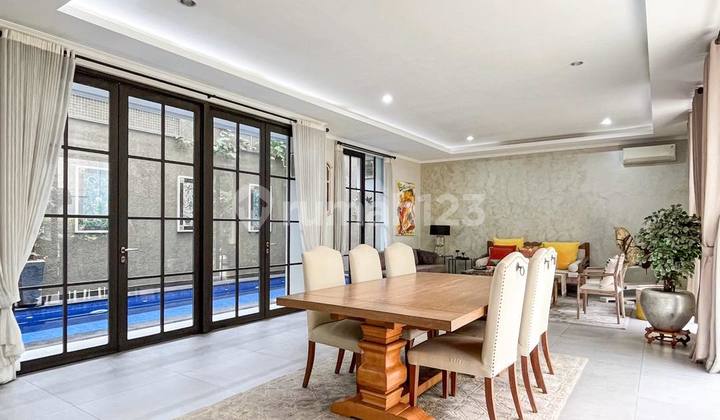 Well-Maintained Private Pool Townhouse Near Simatupang 1