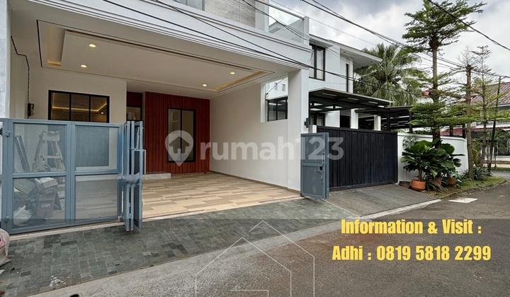 Bangunan Baru Private Pool Siap Huni Dekat Mall Pondok Indah