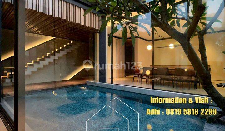 Rumah Baru Design Modern Lingkungan Elit Kebayoran Baru 1