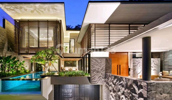 Rumah Mewah Karya Arsitek Lingkungan Elit Kebayoran Baru