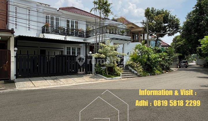 Rumah Klasik 2 Lantai Jalan Lebar Pondok Indah 1