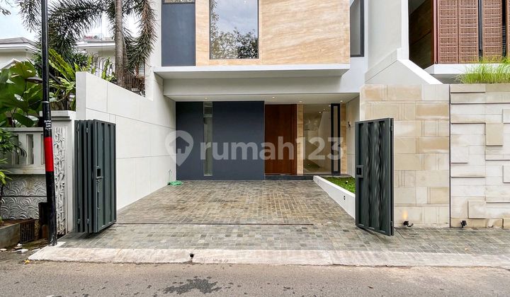 Rumah Tropical Modern Siap Huni Jalan Lebar Kemang