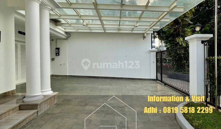 Rumah Klasik Bangunan Baru Siap Huni Di Kebayoran Baru 2