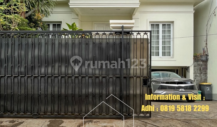 Rumah Klasik 9 Man Kebayoran Baru Siap Huni