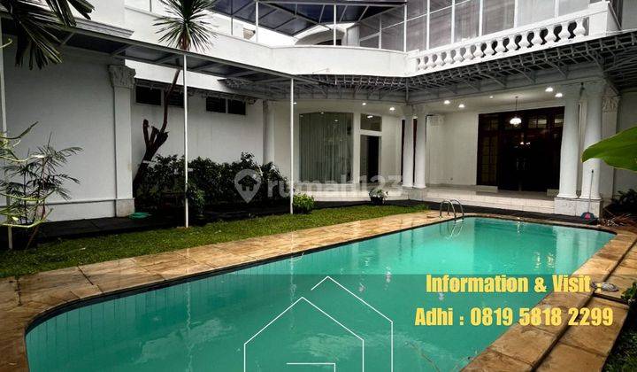 Rumah Mewah Luas Dekat Kawasan Bisnis Pusat Menteng 2