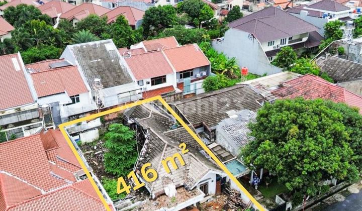 Rumah Lama Hitung Tanah Dalam Kompleks Cipete Dekat Ke Mrt