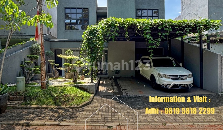 Rumah Tropis Dalam Komplek Fasilitas Lengkap Dekat Ke Tol