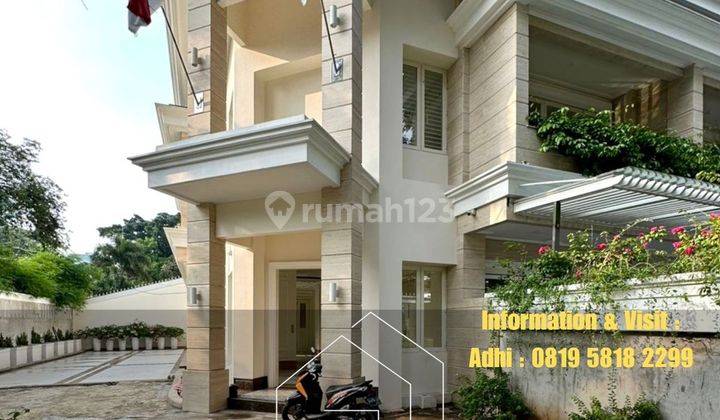 Rumah Mewah Klasik Baru Renovasi Di Kebayoran Baru 1