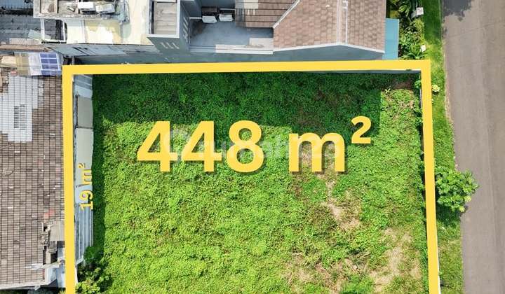 Kavling Tanah Siap Bangun Jadi Rumah Mewah Posisi Hook Pondok Indah