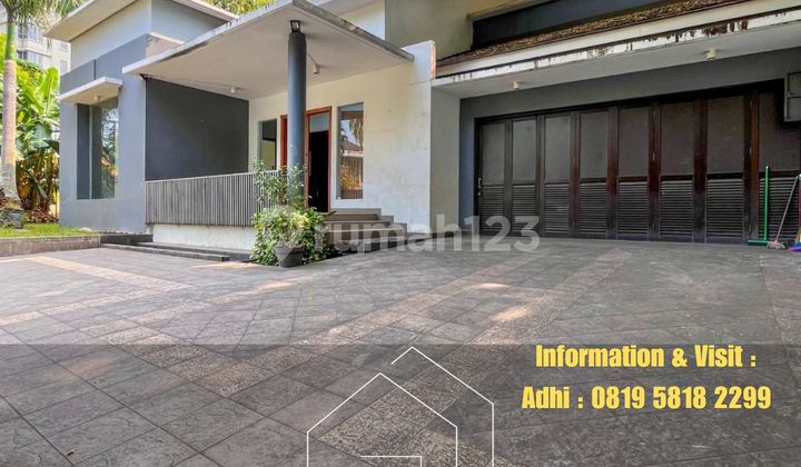 Rumah Baru Renovasi Lingkungan Elit Permata Hijau