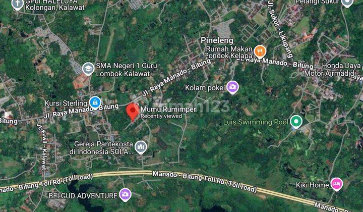 Dijual Tanah / Kavling Di Minahasa Utara Sulawesi Utara Dekat.akses.tol Dan.jalan.raya Lintas.manado.bitung Cek.link Google Https://goo.gl/maps/qgeu5wywktfrwbqe7?g_st=aw 1