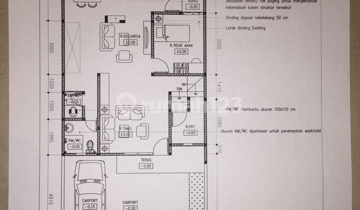Dijual Cepat rumah Bagus Di Sevilla Full   Renov 2