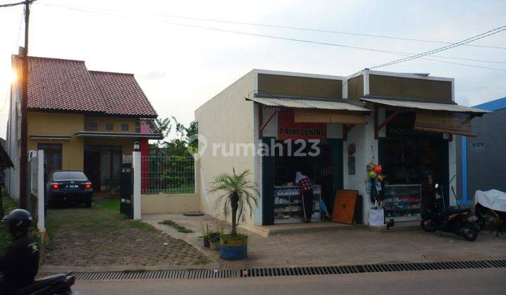 Dijual Rumah Kios Tanah Siap Pakai Di Tigaraksa Tangerang 1