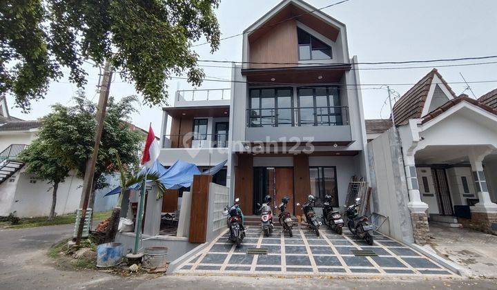 Di Jual Rumah Hook Di Kawasan Sentul City,bangunan Baru Type Scandinavian 1