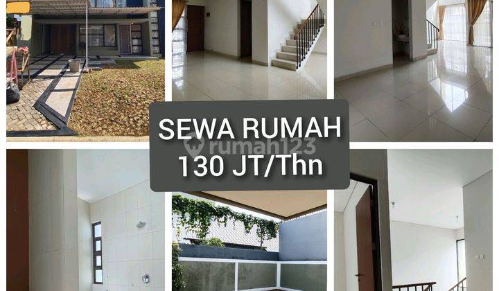 Rumah Sewa Di Sentul City 130 Jt/thn Rumah Unfurnished Kontrakan Bagus di Sentul City 1