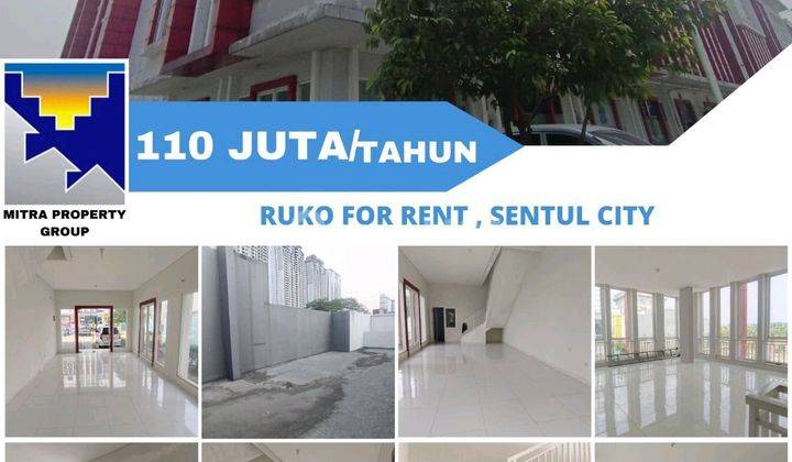 Sewa Ruko Di Deket Aeon Mall Hook Ya Ruko di Sentul City 68.0 m² 1