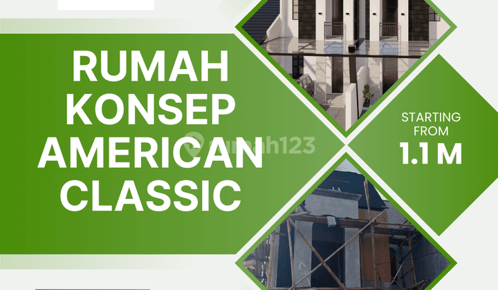 Miliki Rumah American Classic Ready Stock 1 M an di Jagakarsa  2