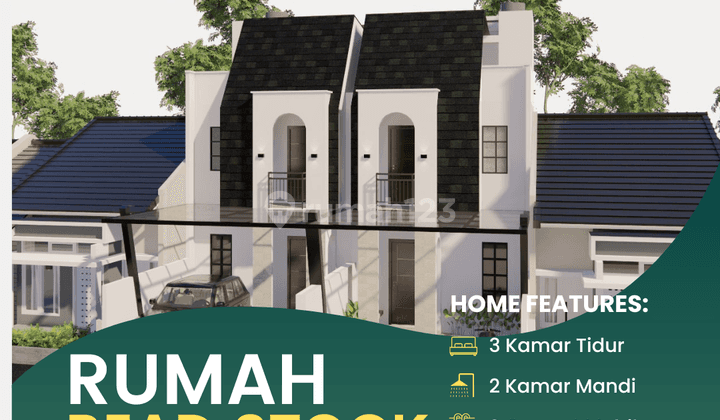 Rumah 2 Lantai SHM di Jagakarsa, Jakarta Selatan Ready Stock  2